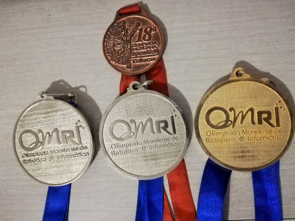 Plata estatal en OMI - Informática
Plata estatal en OMI - Robótica
Oro estatal en OMI - Informática
Bronce nacional en OMI - Informática